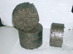 steel briquette press