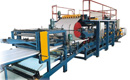 Sandwich panel rollforming machine