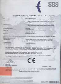 CE Certificate