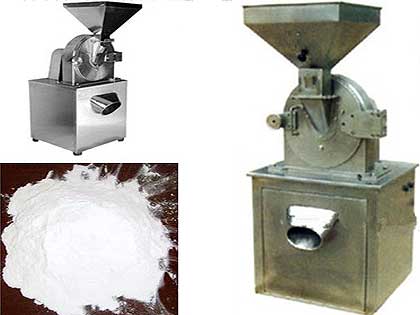 Influence of material size on the grinding effect of flour machine