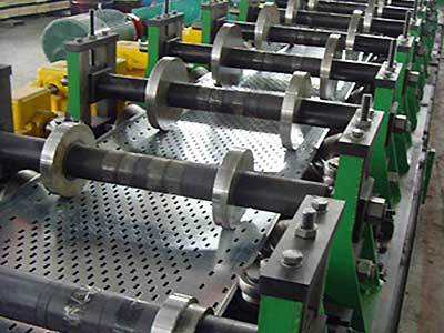 Cable tray roll forming machinery