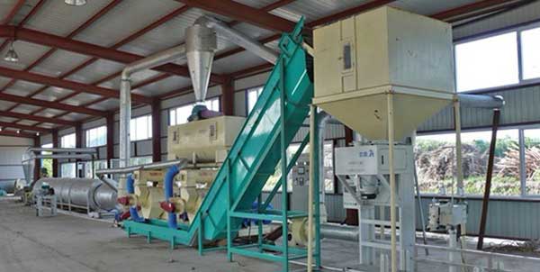 poultry pellet plant