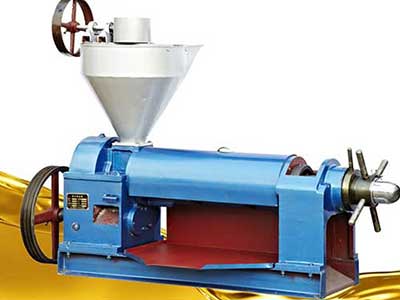 Sunflower Seeds Oil Press