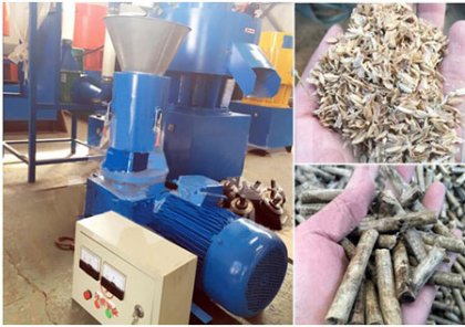 Rice Husk Crusher and Pellet Machine Exported to France