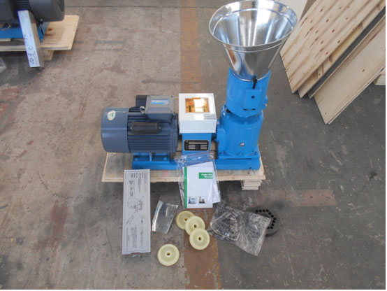 Small Pellet Machine With Electric Motor